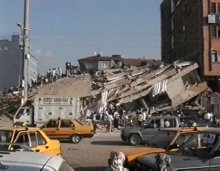 TURQUIE - Tremblement de terre en 1999