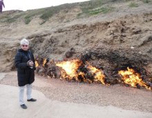 AZEIRBAIDJAN - Vers la mer Caspienne et les forages pétroliers