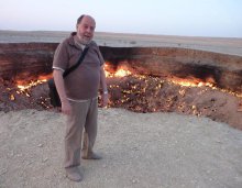 TURKMENISTAN - DARVAZA - La porte de l'enfer