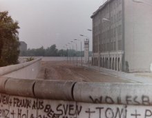 Le mur de Berlin
