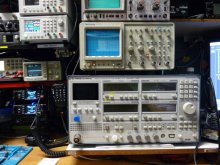 R&S CMT54 et TEKTRO 2430A
