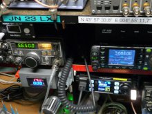 IC7000 + TR9130 + 779 Anytone